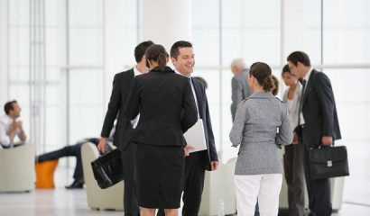 meeting with clients