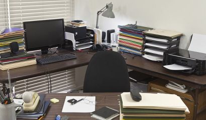 avoiding office clutter