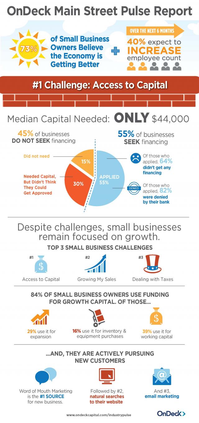 small business issues infographic