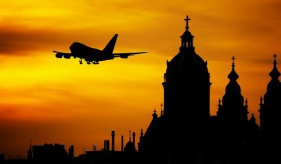 Plane, Flight, Airplane, Hipster, Sunrise, Departure